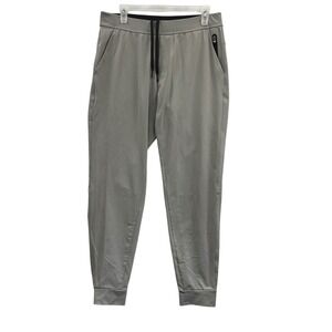 Public Rec Men's All Day Jogger Lightweight Athletic Pants Drawstring Gray 32‎